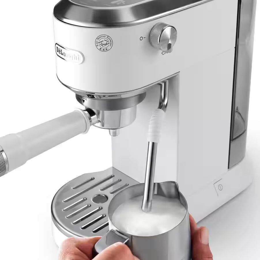 De'Longhi Dedica Duo Coffee Machine (White)