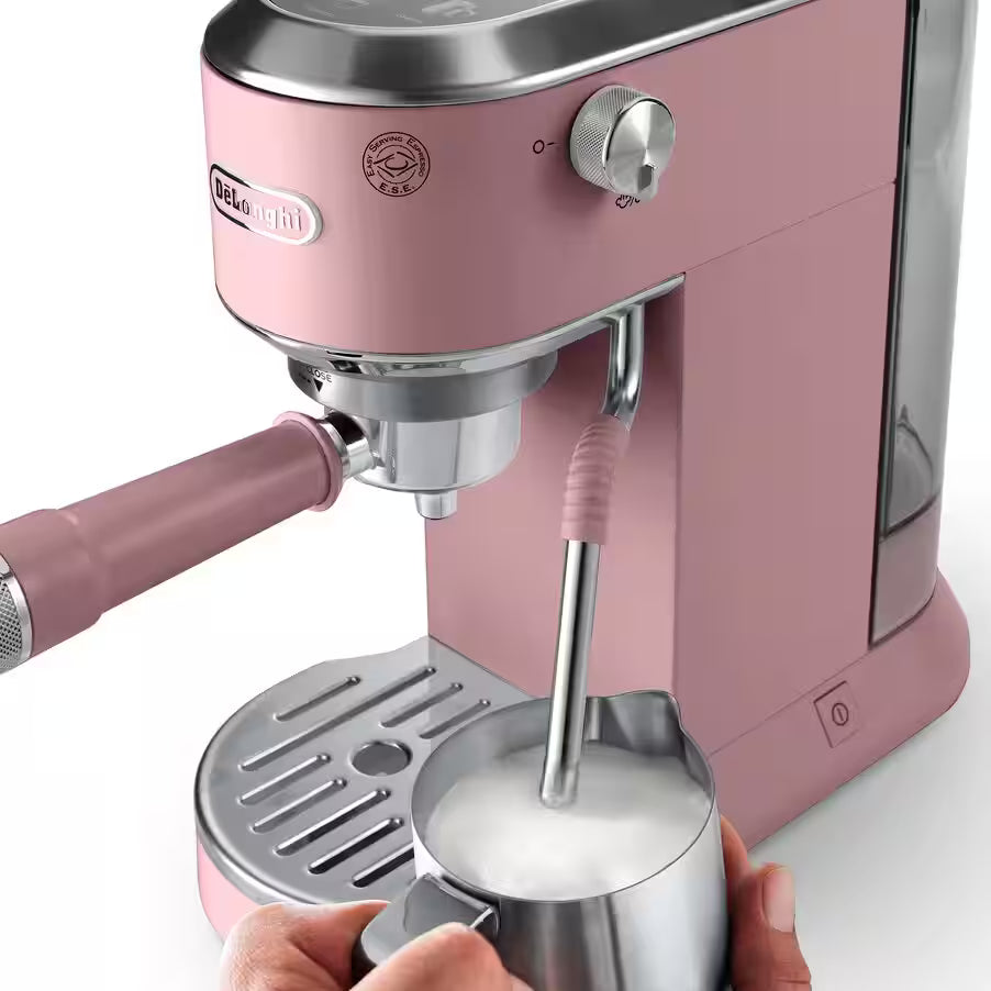 De'Longhi Dedica Duo Coffee Machine (Pink)