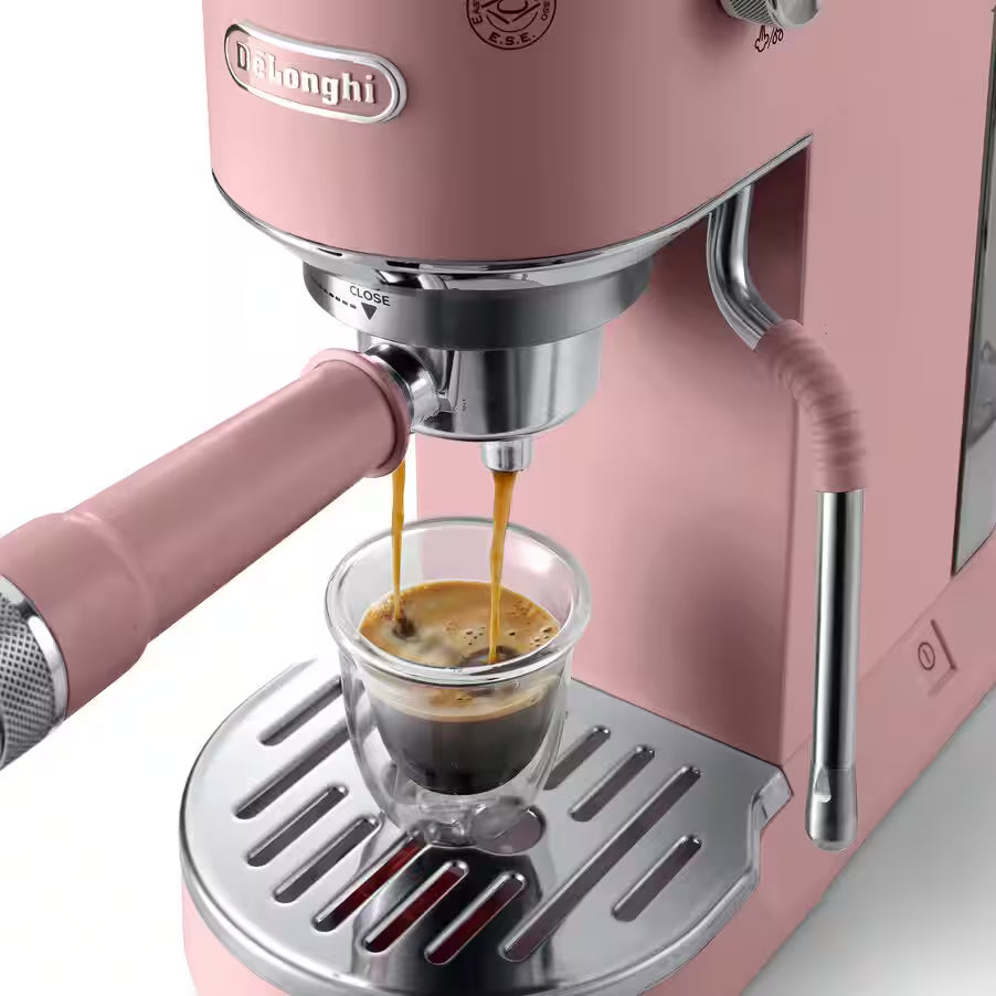 De'Longhi Dedica Duo Coffee Machine (Pink)