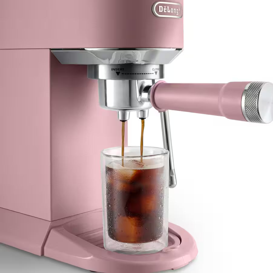 De'Longhi Dedica Duo Coffee Machine (Pink)