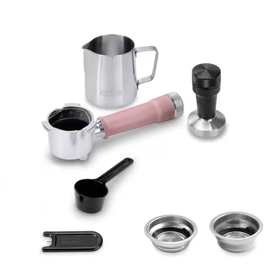 De'Longhi Dedica Duo Coffee Machine (Pink)