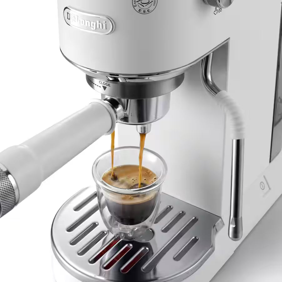 De'Longhi Dedica Duo Coffee Machine (White)