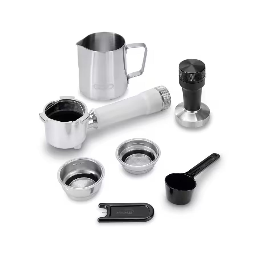 De'Longhi Dedica Duo Coffee Machine (White)