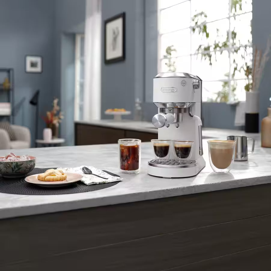De'Longhi Dedica Duo Coffee Machine (White)
